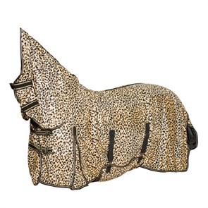 Попона Horse Comfort Leopard антимоскитная с капором