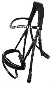 Оголовье LeatherArt Crystal со швед. капсюлем 20038