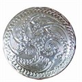 Заклепка для седла вестерн серебряная 1-1/2 " 60090